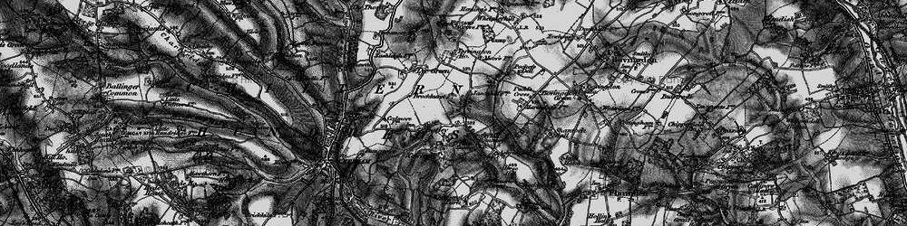 Old map of Ley Hill in 1896