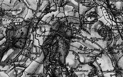Old map of Leyhill in 1897