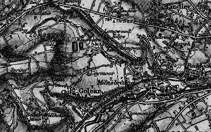 Old map of Leymoor in 1896