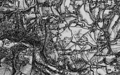Old map of Lickfold in 1895