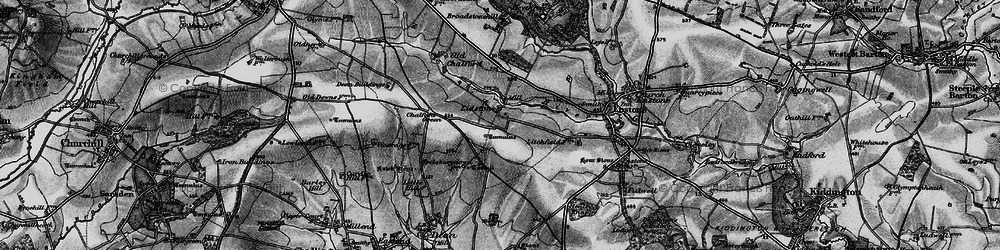 Old map of Lidstone in 1896