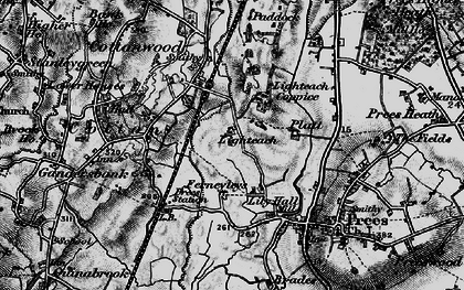 Old map of Lighteach in 1897