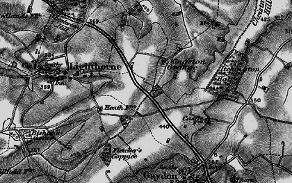 Old map of Lighthorne Heath in 1898