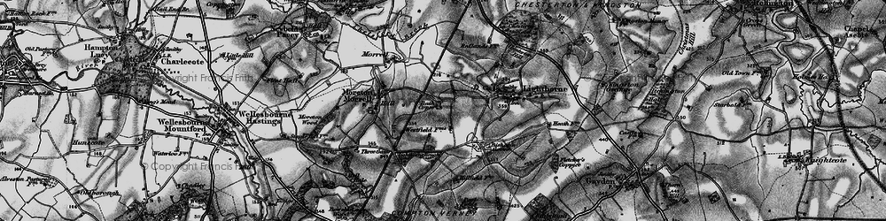 Old map of Bath Copse in 1898