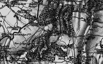 Old map of Abbey Wood in 1897