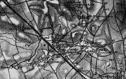 Old map of Limbury in 1896