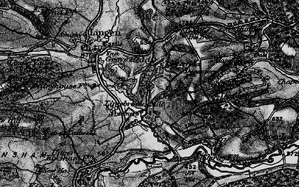 Old map of Limebrook in 1899