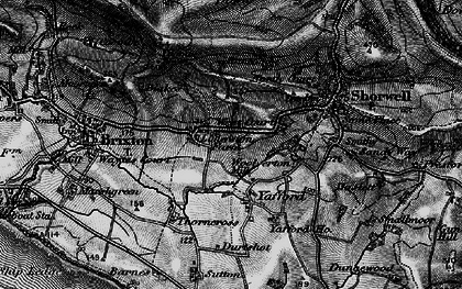 Old map of Limerstone in 1895
