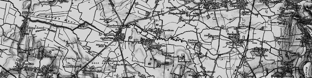Old map of Limington in 1898