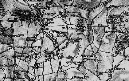 Old map of Limpers Hill in 1898