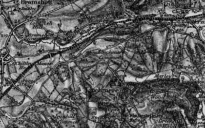 Old map of Linchmere Common in 1895