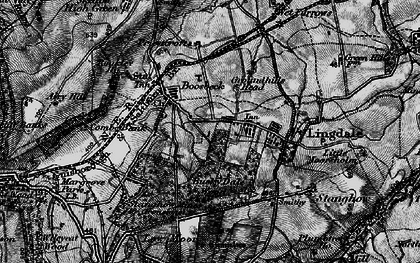 Old map of Busky Dale in 1898
