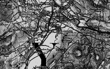 Old map of Bow Br in 1898