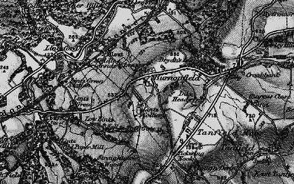 Old map of Lintz in 1898