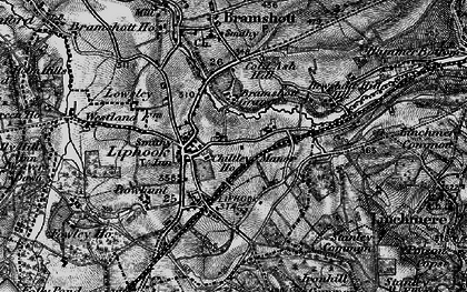 Old map of Liphook in 1895
