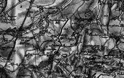 Old map of Lipyeate in 1898