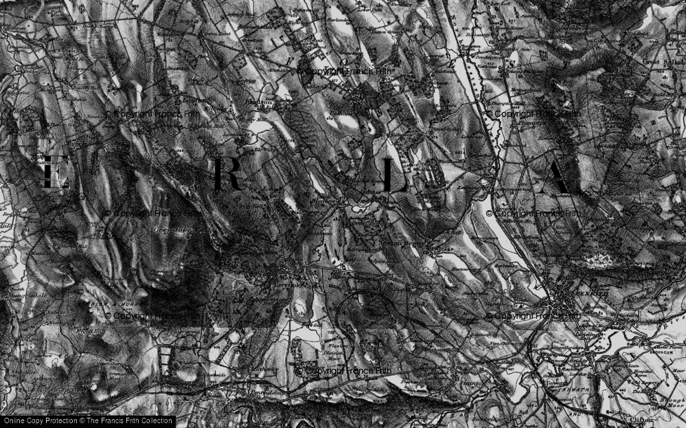 Old Map of Little Blencow, 1897 in 1897