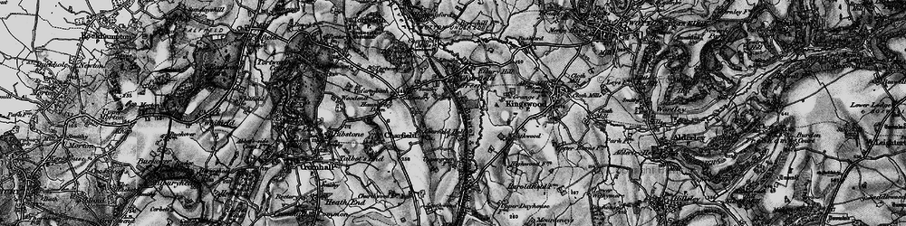 Old map of Little Bristol in 1897