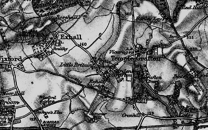 Old map of Little Britain in 1898