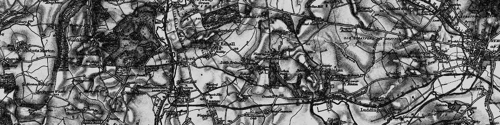 Old map of Little Britain in 1898