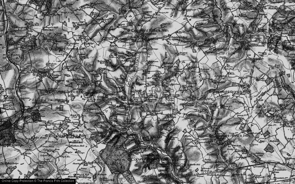 Old Map of Little Cambridge, 1895 in 1895