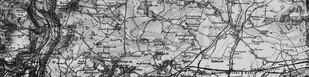 Old map of Little Chalfield in 1898