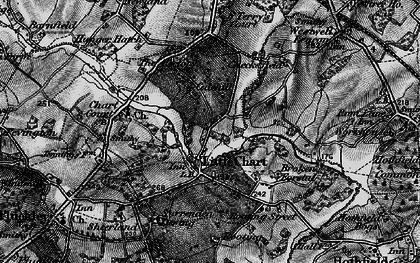 Old map of Little Chart in 1895