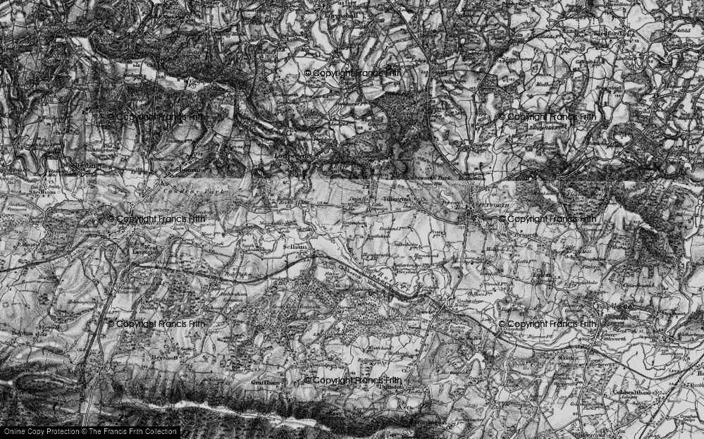 Old Map of Little Common, 1895 in 1895