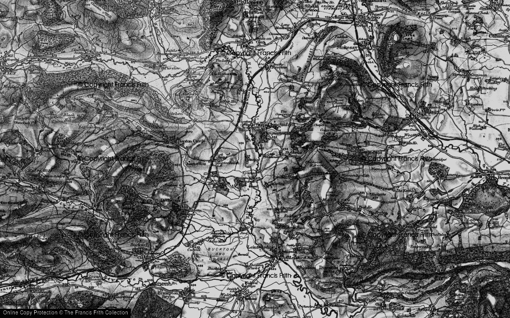 Old Map of Little Common, 1899 in 1899
