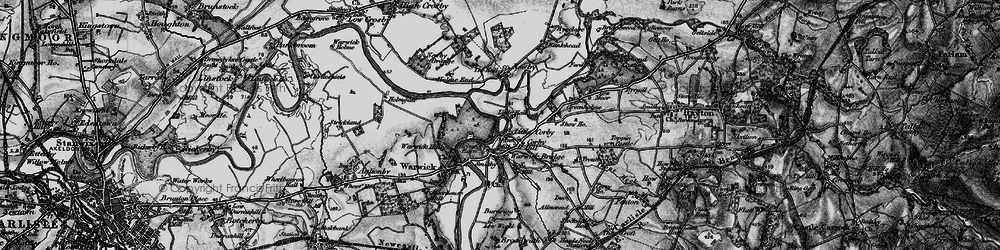 Old map of Little Corby in 1897