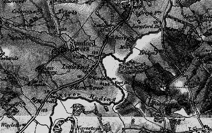 Old map of Aspen Wood in 1896