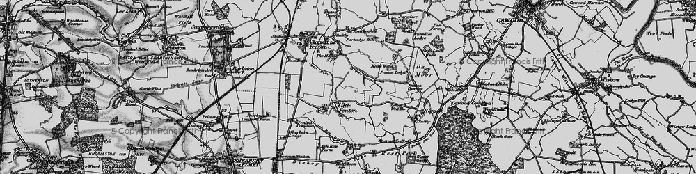 Old map of Little Fenton in 1898