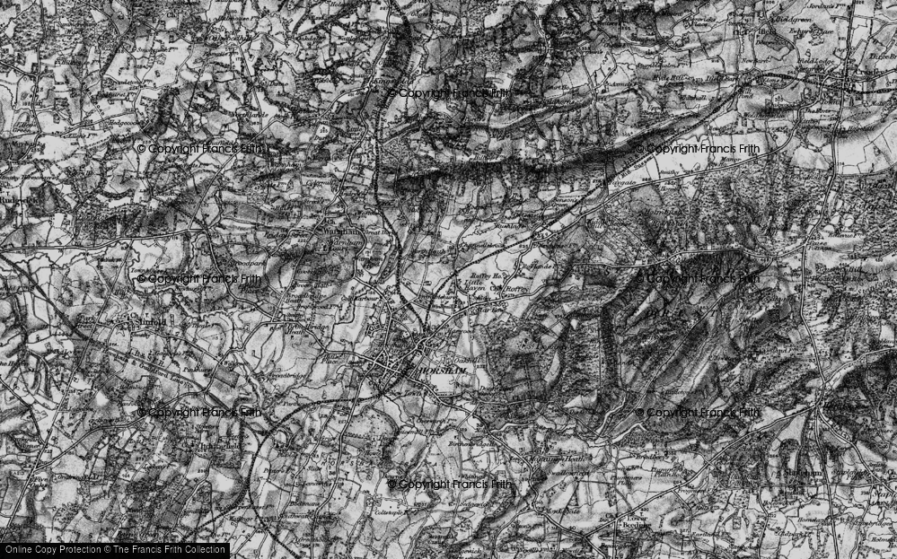 Old Map of Little Haven, 1895 in 1895