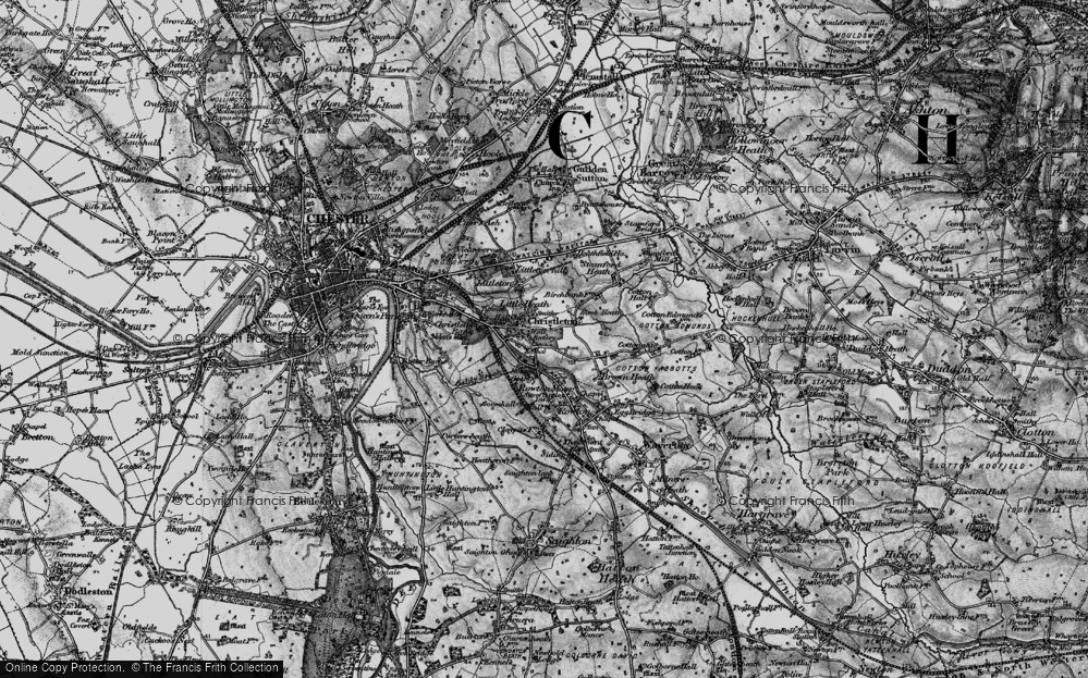 Old Map of Little Heath, 1897 in 1897