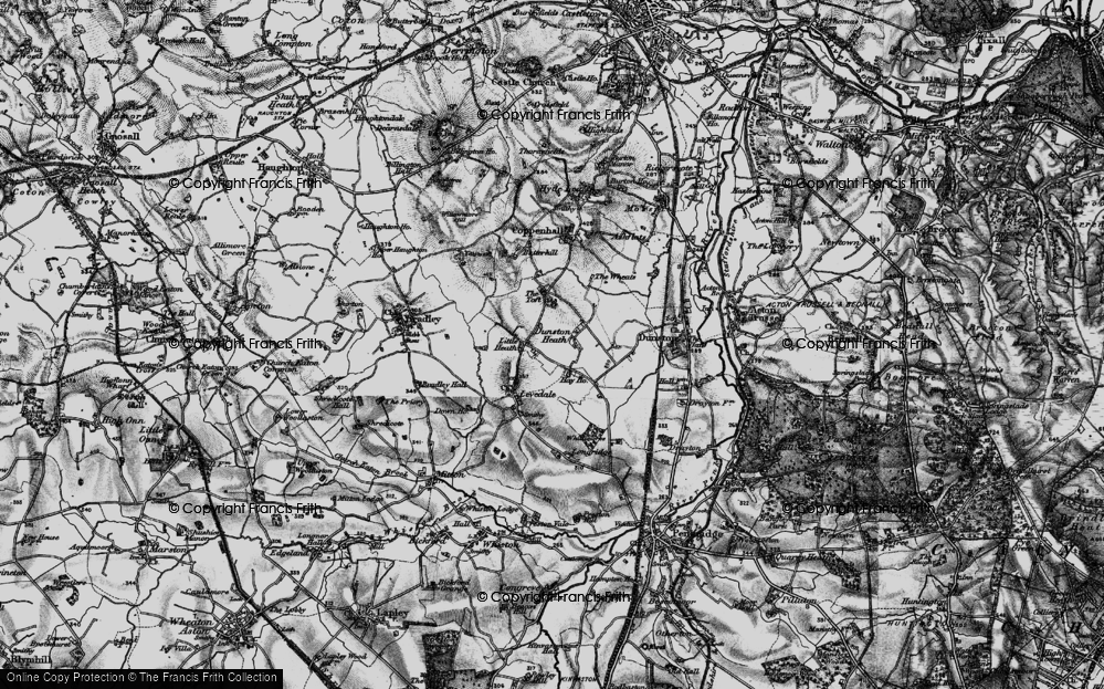 Old Map of Little Heath, 1897 in 1897