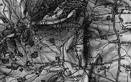 Old map of Little Hill in 1896