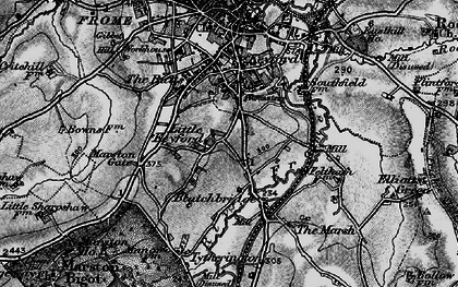 Old map of Little Keyford in 1898