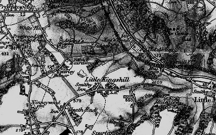 Old map of Little Kingshill in 1895