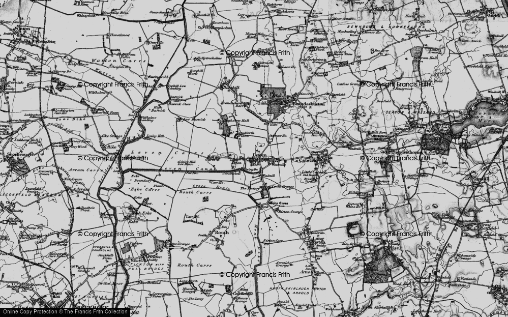 Old Map of Little Leven, 1897 in 1897