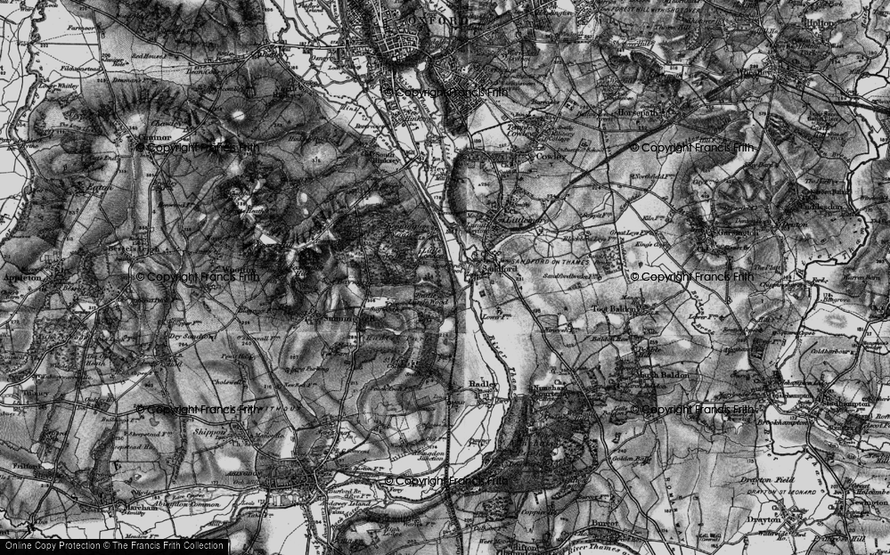 Old Map of Little London, 1895 in 1895