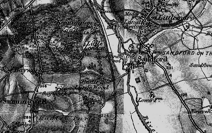 Old map of Little London in 1895