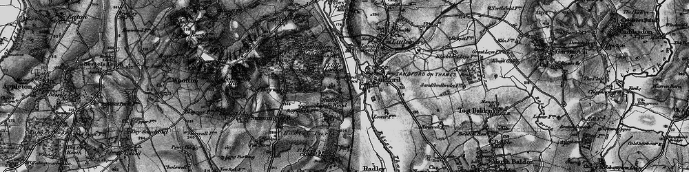 Old map of Little London in 1895