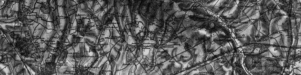 Old map of Little London in 1895