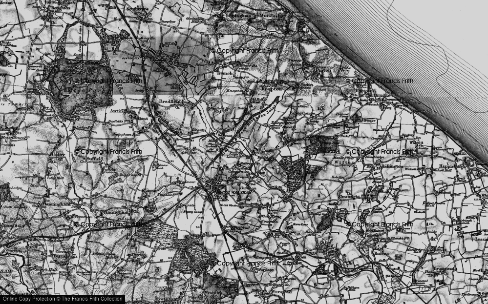Old Map of Little London, 1898 in 1898