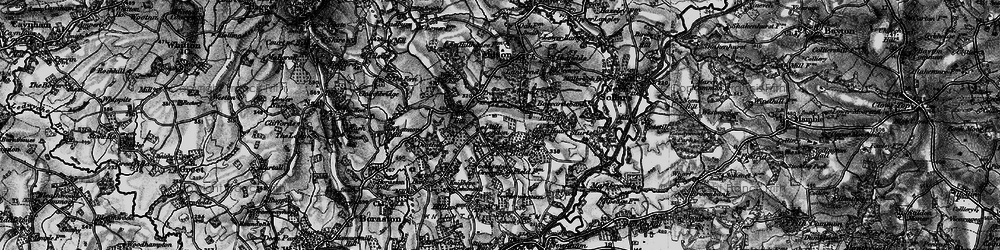 Old map of Little London in 1899