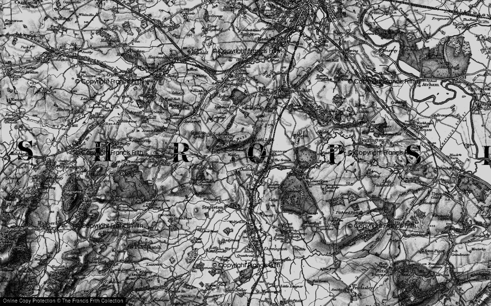 Old Map of Little Lyth, 1899 in 1899