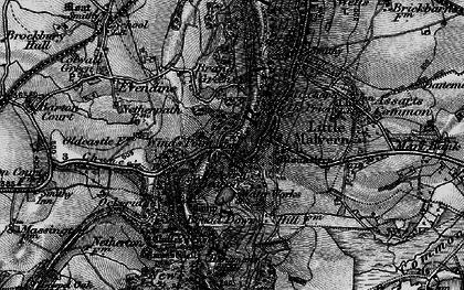 Old map of Little Malvern in 1898