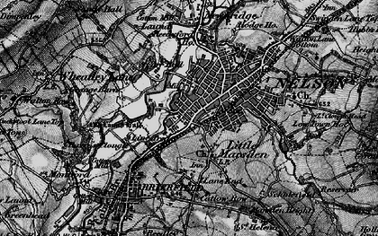 Old map of Little Marsden in 1898