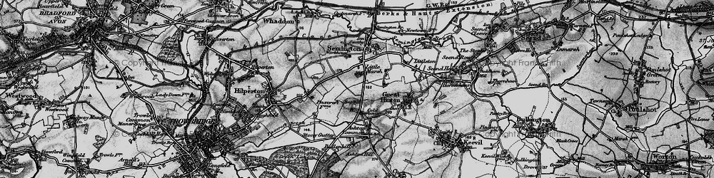 Old map of Little Marsh in 1898