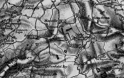 Old map of Little Mascalls in 1896